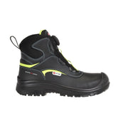 Sixton Roling Boa Zwart Geel S3 Werkschoenen
