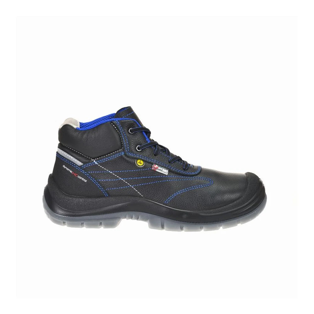 Sixton Belluno Zwart Blauw S3 Werkschoenen