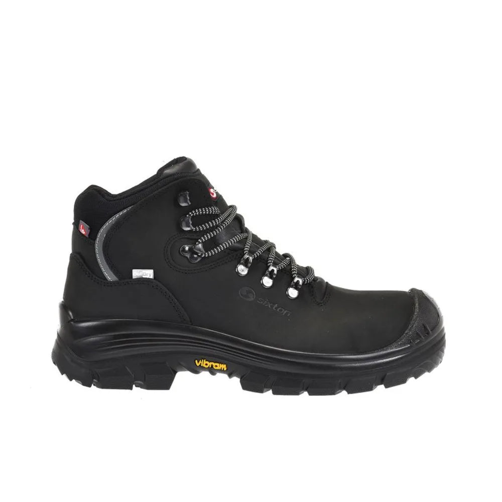 Sixton Stelvio Hdry Zwart Grijs S3 Werkschoenen