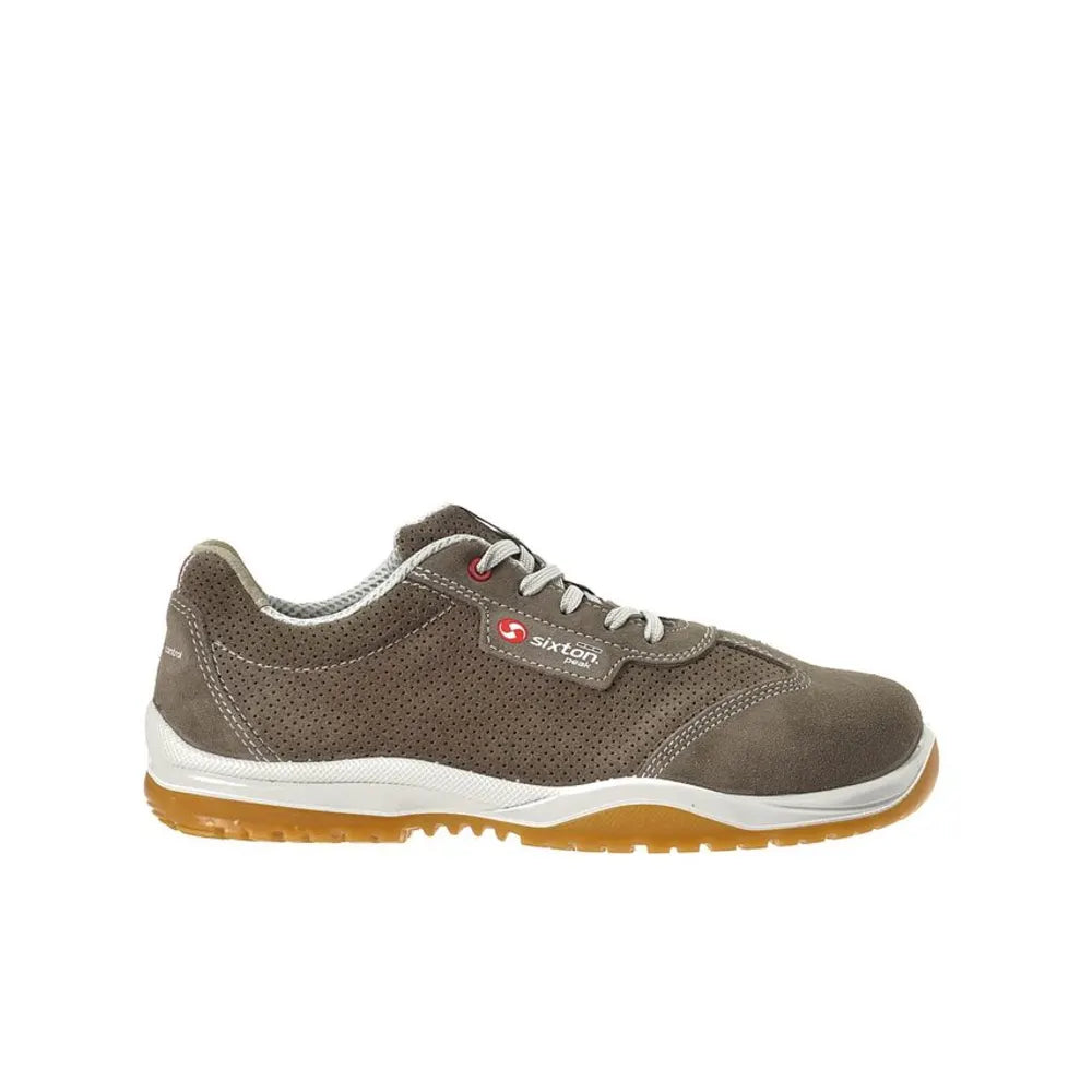Sixton Dance Beige Rood S1P Werkschoenen