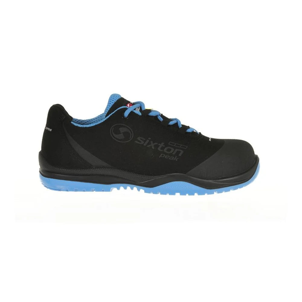 Sixton Cuban Zwart Blauw S3 Werkschoenen