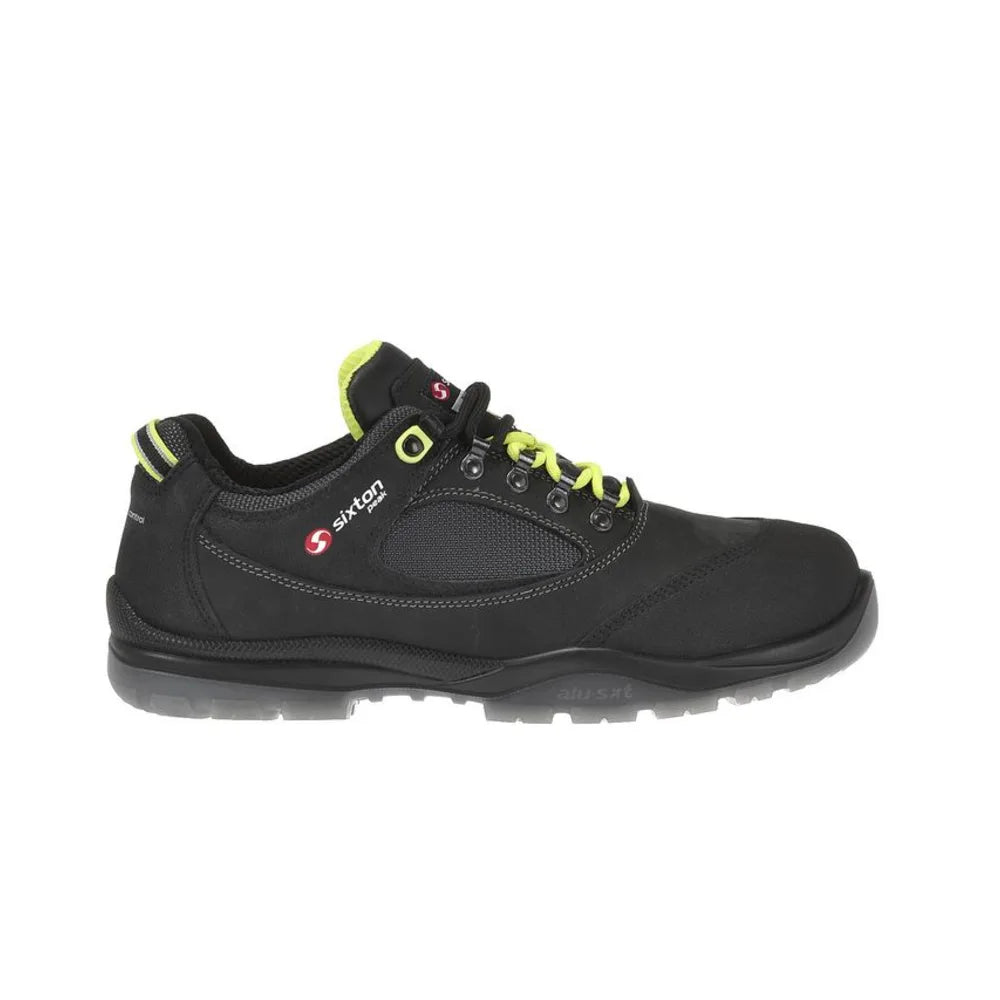 Sixton Swing Zwart Lime S3 Werkschoenen