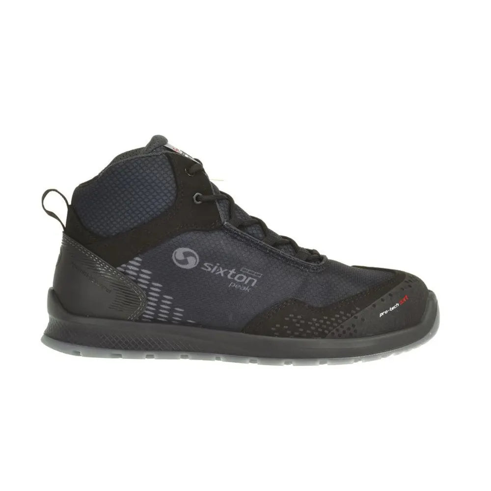 Sixton Auckland High Zwart S3 Werkschoenen