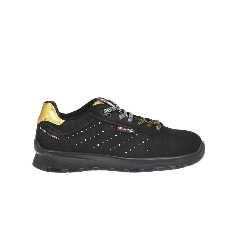 Sixton Boma Zwart Goud S3 Werkschoenen