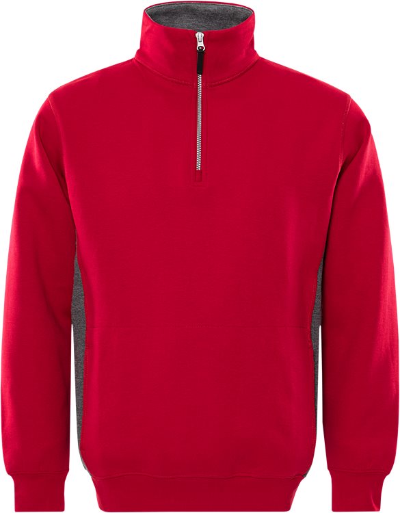 Fristads Sweatshirt Met Korte Ritssluiting 1705 Df