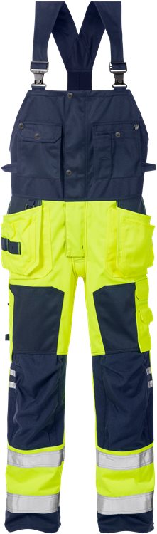 Fristads High Vis Amerikaanse Overall Klasse 2 1014 Plu