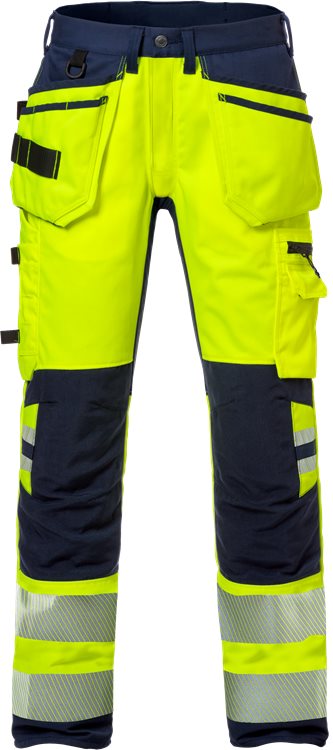Fristads High Vis Werkbroek Stretch Klasse 2 2707 Plu
