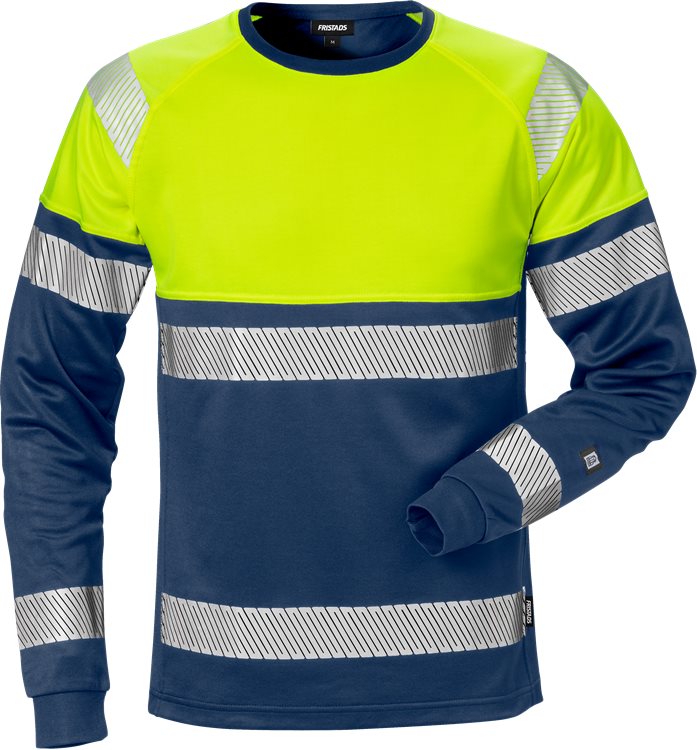 Fristads High Vis T-Shirt Met Lange Mouwen Klasse 1 7519 Thv