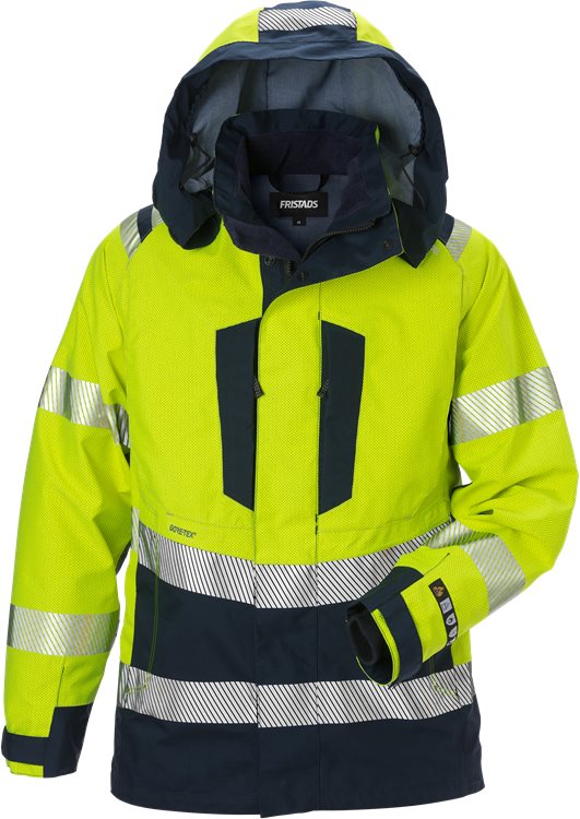 Fristads Flamestat High Vis Gore-Tex Pyrad® Shelljack Dames Klasse 3 4195 Gxe