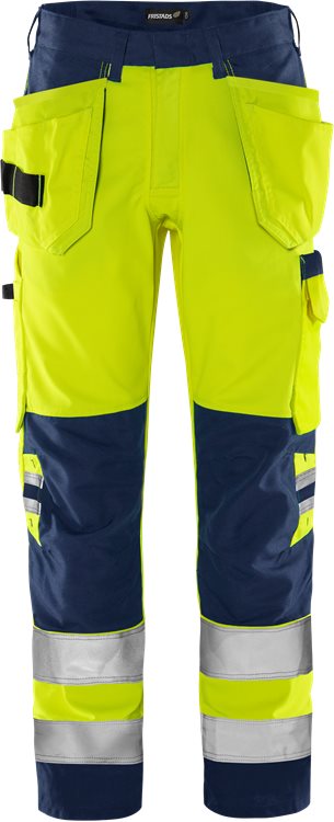 Fristads High Vis Green Werkbroek Klasse 2 2641 Gplu