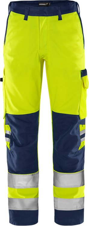 Fristads High Vis Green Broek Klasse 2 2651 Gplu