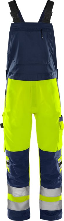 Fristads High Vis Green Amerikaanse Overall Klasse 2 1030 Gplu