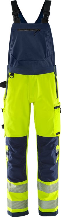 Fristads High Vis Green Amerikaanse Overall Stretch Klasse 2 1031 Gstp