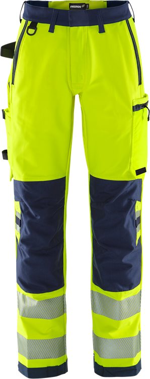 Fristads High Vis Green Broek Dames Stretch Klasse 2 2665 Gstp