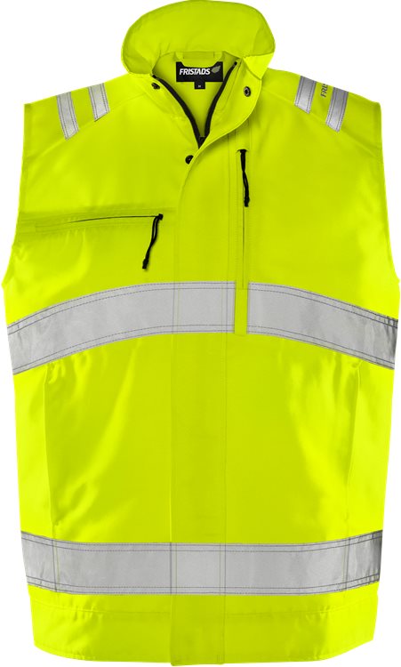 Fristads High Vis Green Vest Klasse 2 5067 Gplu