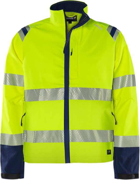 Fristads High Vis Green Stretch Jack Klasse 3 4647 Gstp