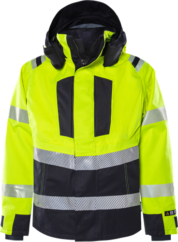 Fristads Flamestat High Vis Airtech® Shell Jacket Klasse 3 4525 Athr