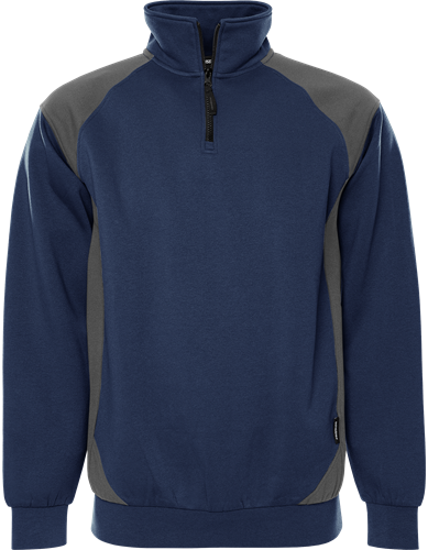 Fristads Sweater Met Korte Rits 7048 Gsm