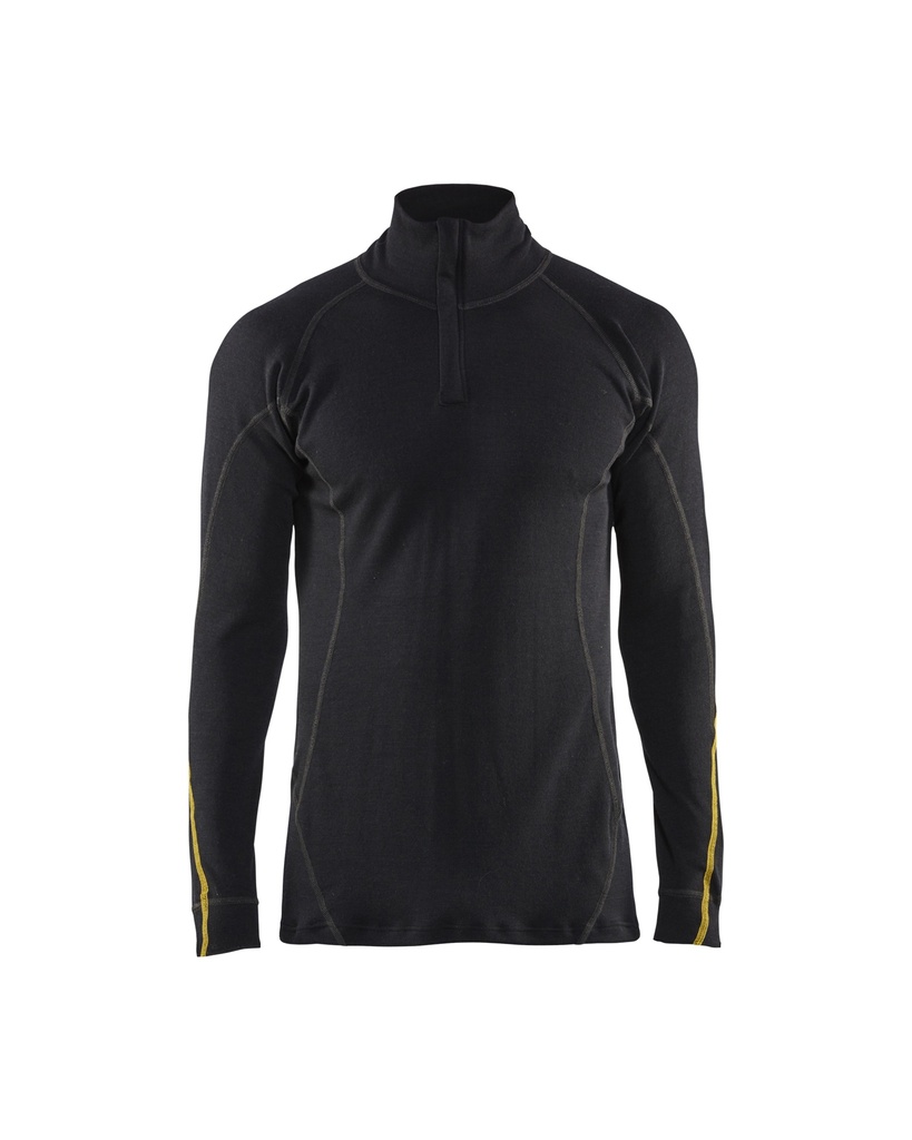 Blaklader 4796 Vlamvertragend Onderhemd Halve Rits, 68% Merino