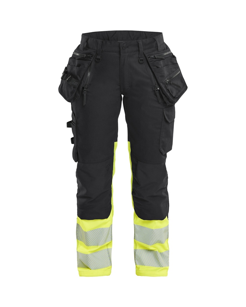 Blaklader 7030 Dames High Vis Werkbroek Stretch
