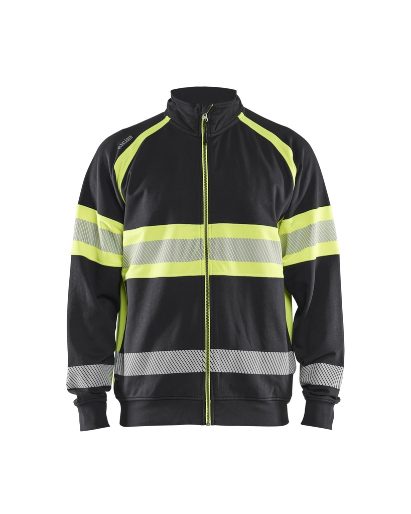 Blaklader 3551 Sweatshirt Met Rits High Vis