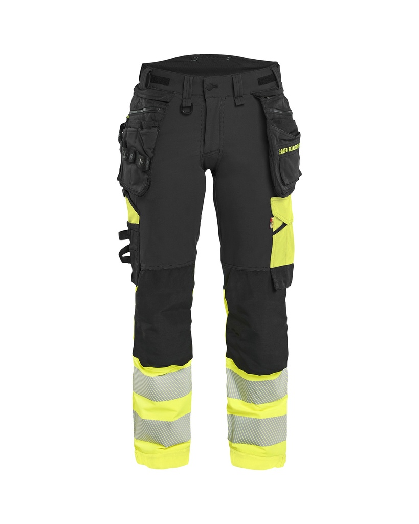Blaklader 7025 Dames High Vis Werkbroek 4-Weg Stretch
