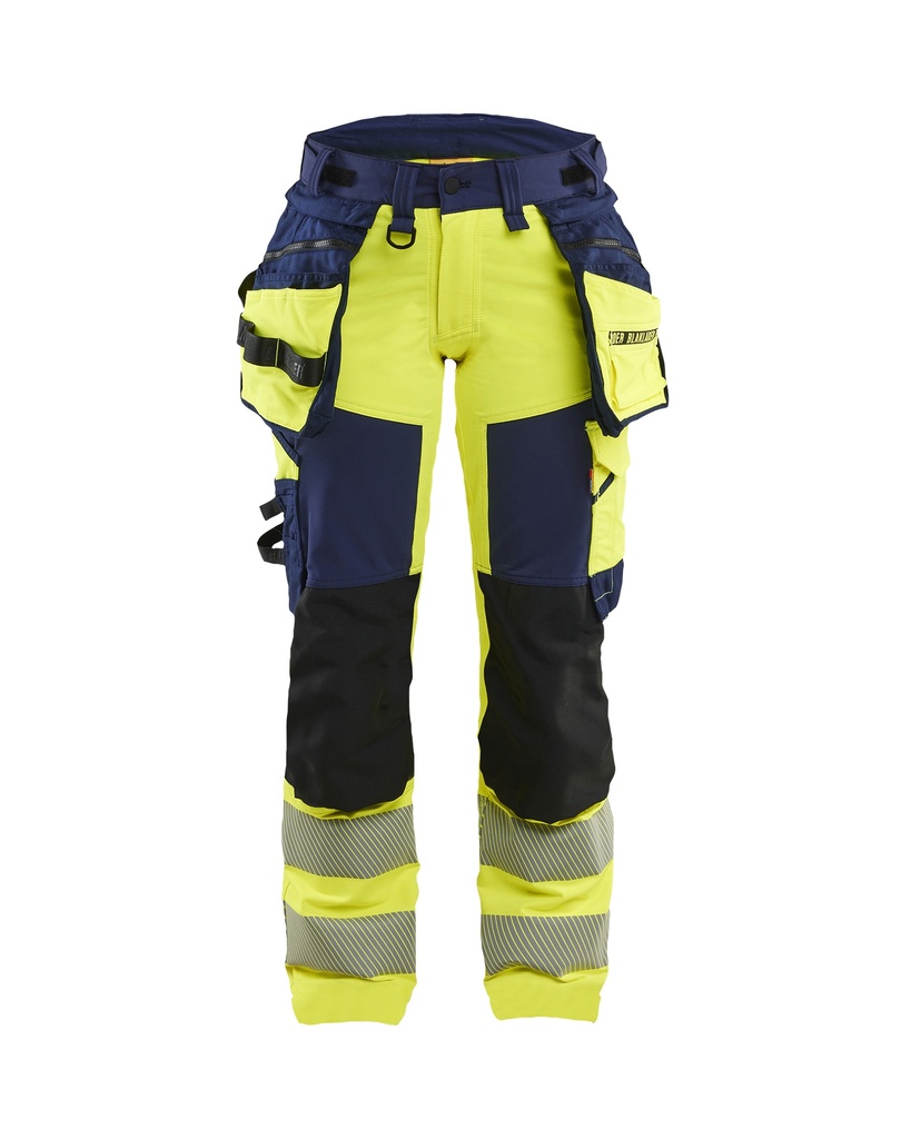 Blaklader 7022 Dames High Vis Werkbroek 4-Weg Stretch