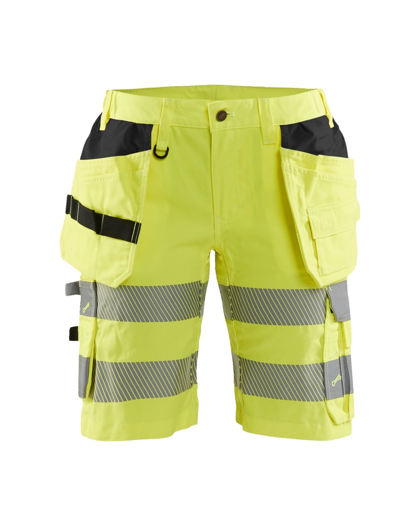 Blaklader 7186 Damesshort High Vis Met Stretch