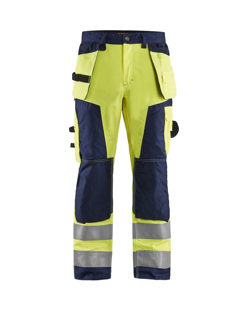Blaklader 1568 High Vis Werkbroek Met Gereedschapzakken