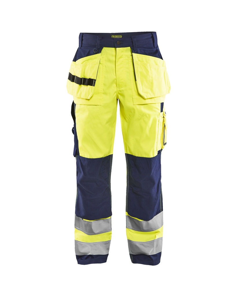 Blaklader 1533 High Vis Werkbroek Met Gereedschapszakken