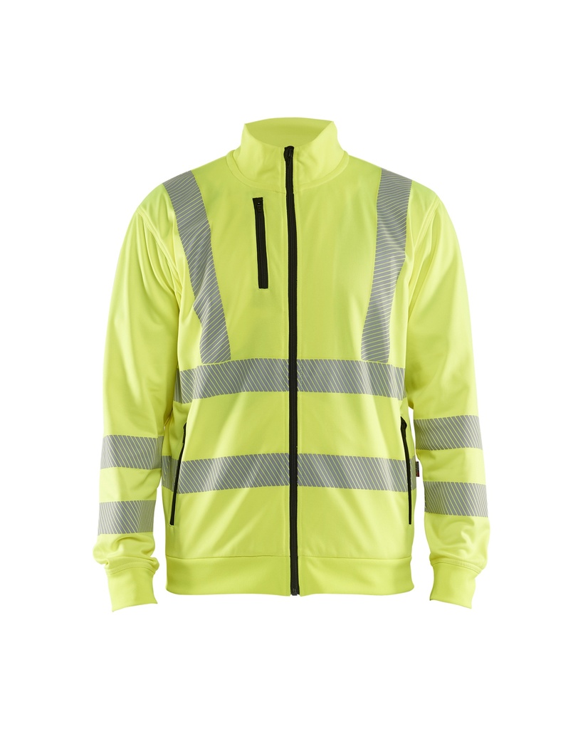 Blaklader 3563 High Vis Sweatshirt Met Rits