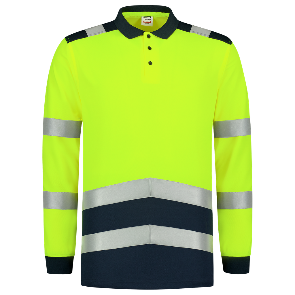 Tricorp 203008 Poloshirt High Vis Bicolor Lange Mouw