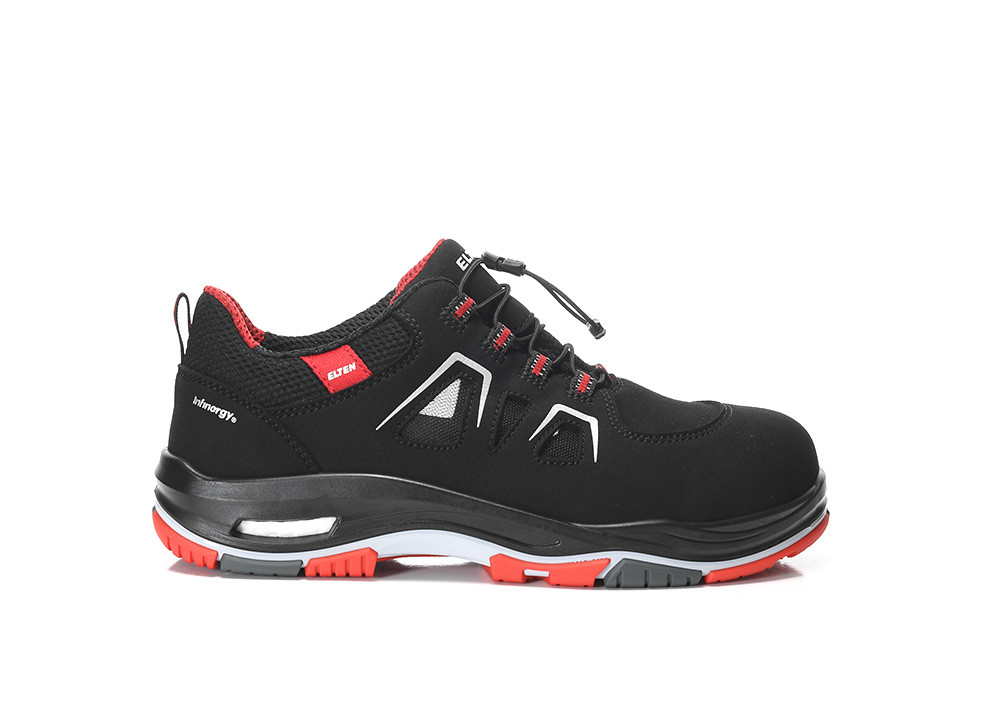 Elten Alan Xxtp Black-Red Easy Esd S1Ps Werkschoenen
