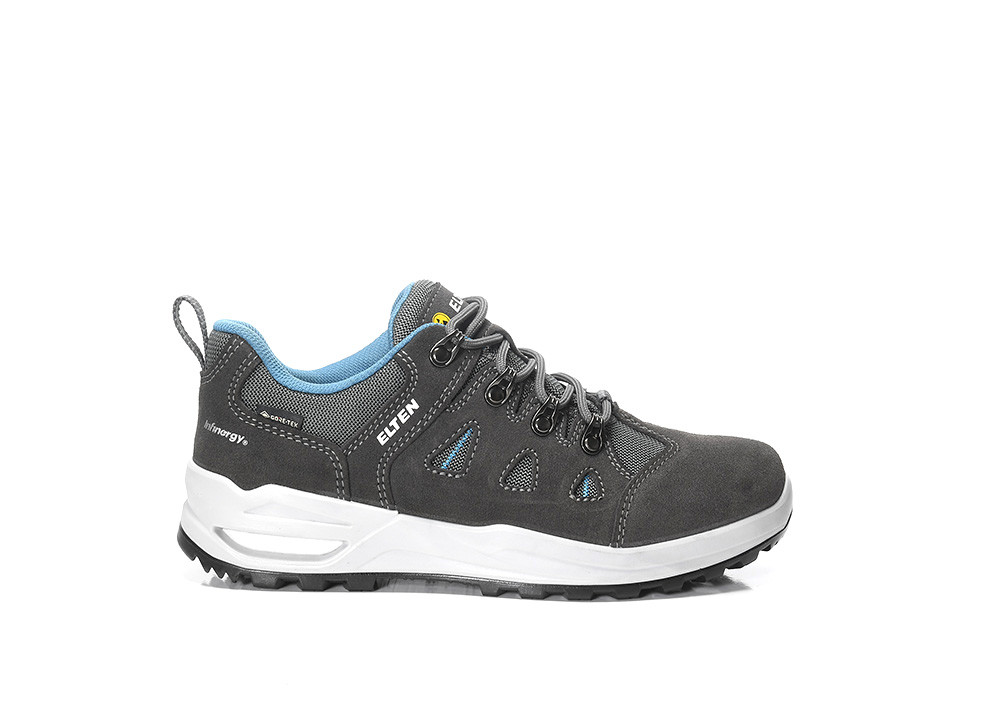 Elten Enya Xxf Gtx Grey-Turquoise Low Esd O2 Wr Ci Werkschoenen