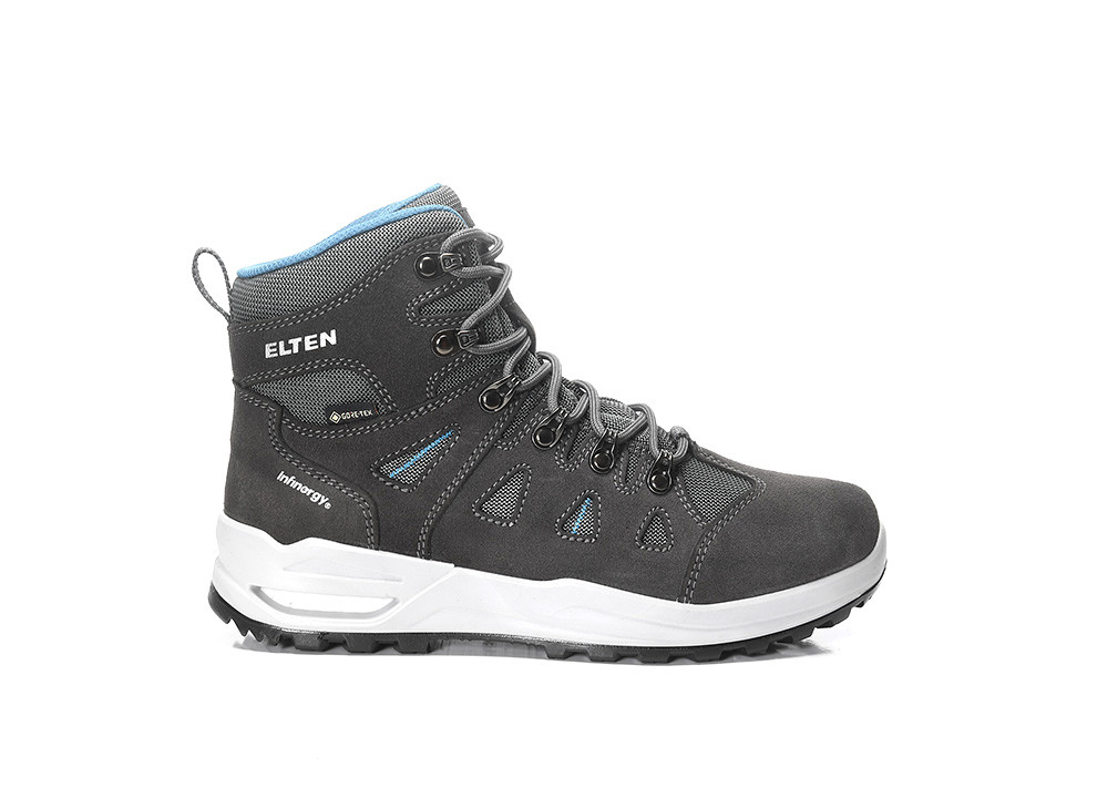 Elten Enya Xxf Gtx Grey-Turquoise Mid Esd O2 Wr Ci Werkschoenen