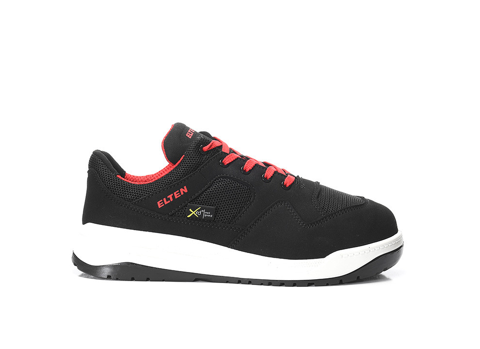 Elten Lakers M Black Low Esd S1Ps Werkschoenen