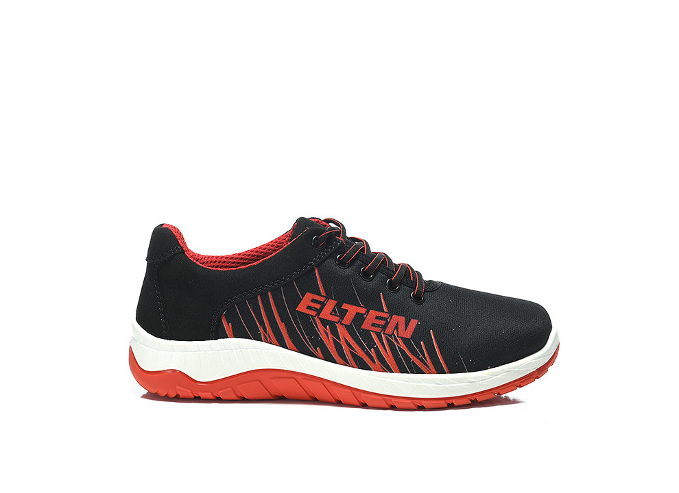 Elten Lana Black-Red Low Esd O1 Werkschoenen