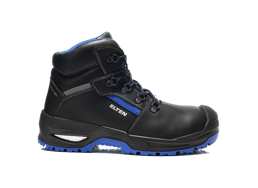 Elten Leonardo Xxsg Black-Blue Mid Esd S3 Werkschoenen