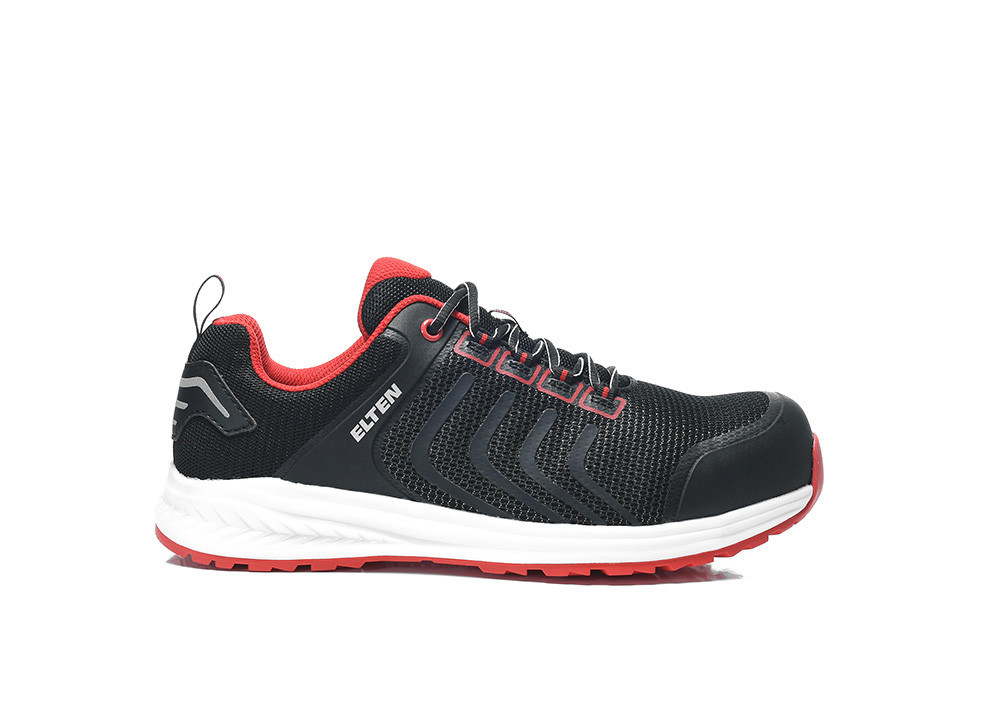 Elten Livas Black-Red Low Esd S1Pl Werkschoenen