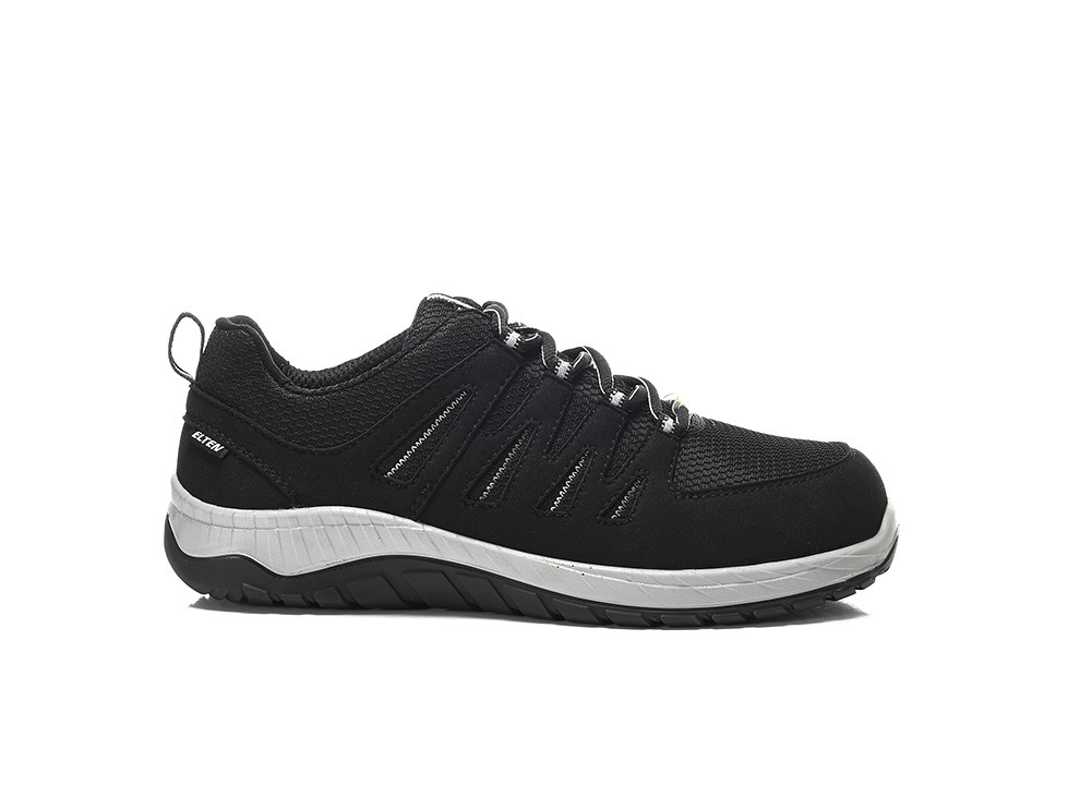 Elten Maddox W Black-Grey Low Esd S3S Werkschoenen