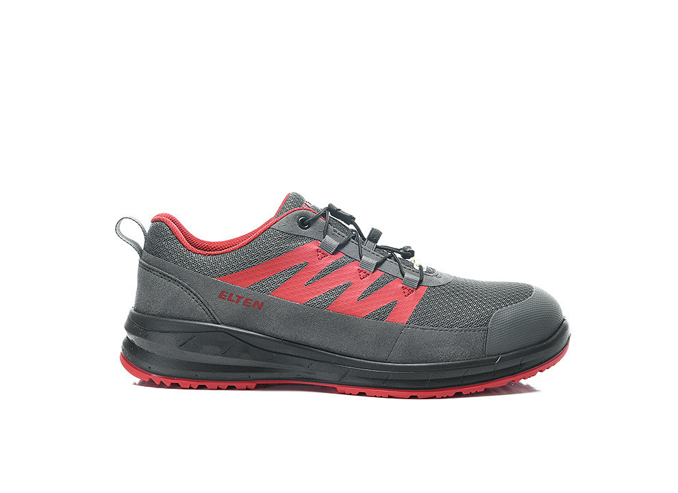 Elten Marten Xxsports Grey-Red Low Esd S1 Werkschoenen