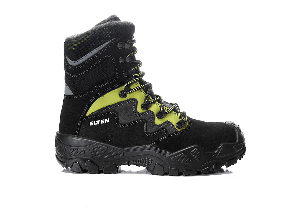 Elten Mick Black-Green High Esd S3S Ci Werkschoenen