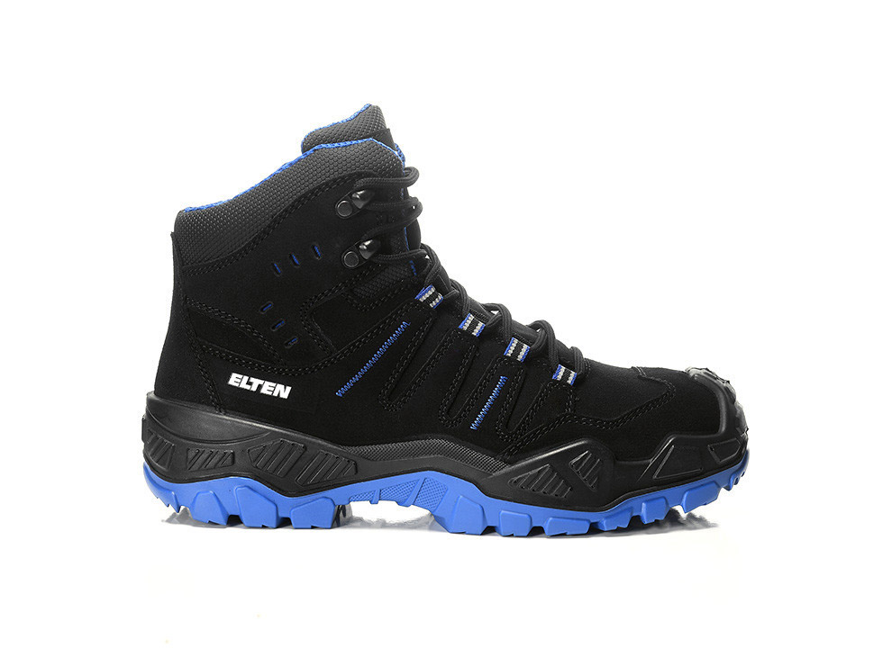 Elten Quentin Black-Blue Mid Esd S3S Werkschoenen