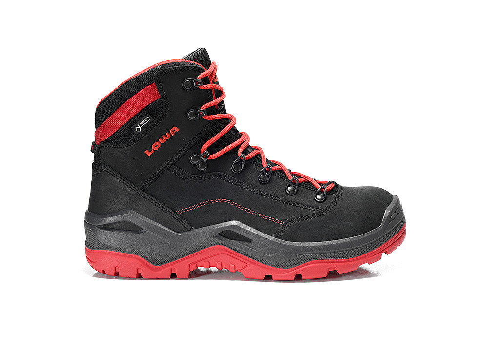Lowa Renegade Work Gtx Red Mid S3S Ci Werkschoenen