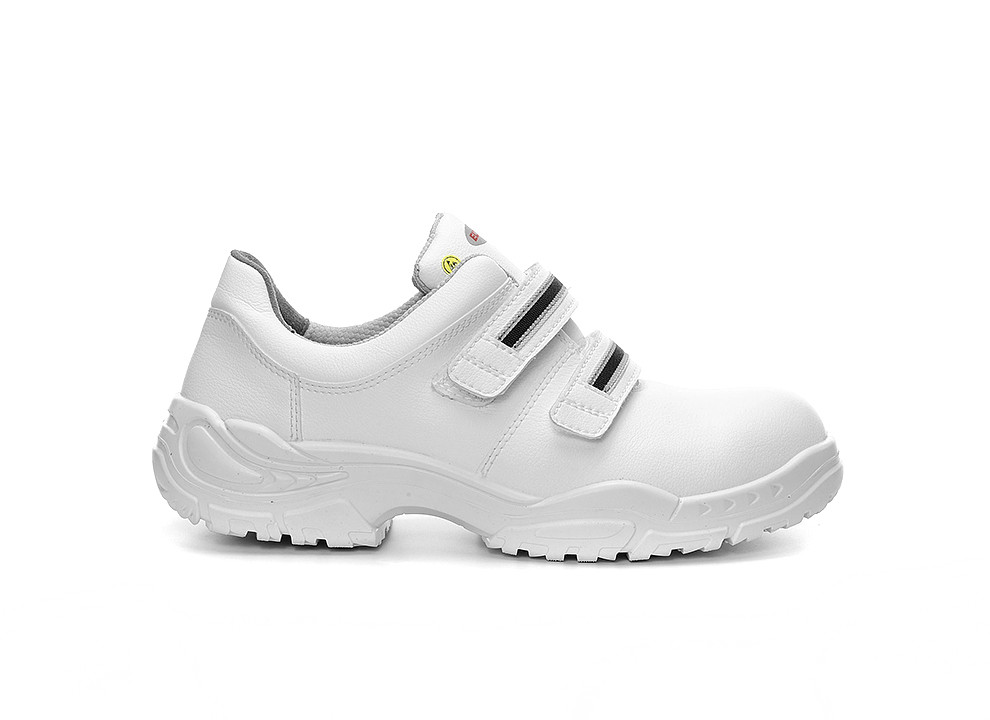 Elten White Strap Low Esd S3 Werkschoenen