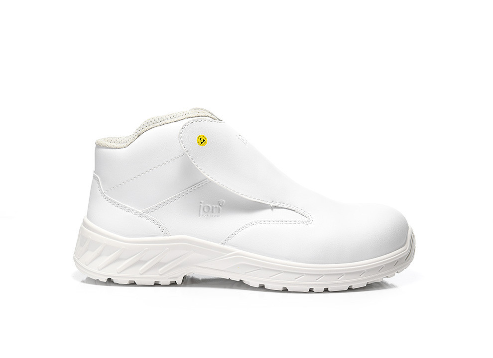 Jori Clean Slipper White Mid Esd S3S Werkschoenen