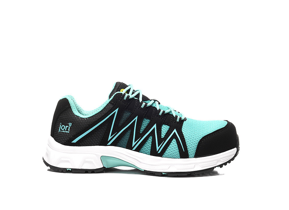 Jori Speedy Black-Aqua Low Esd S1Ps Werkschoenen