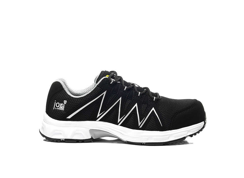 Jori Speedy Black-Silver Low Esd S1Ps Werkschoenen