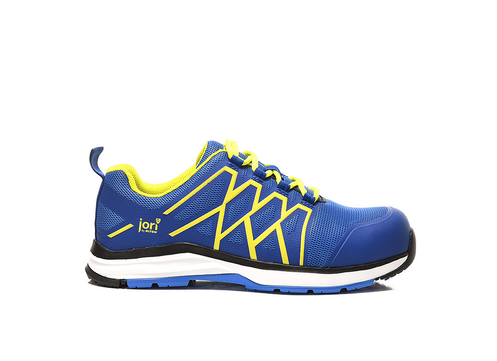 Jori Swift Blue-Yellow Low Esd S1P Werkschoenen