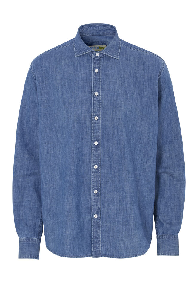Cottover Denim Shirt Comfort Man - GOTS